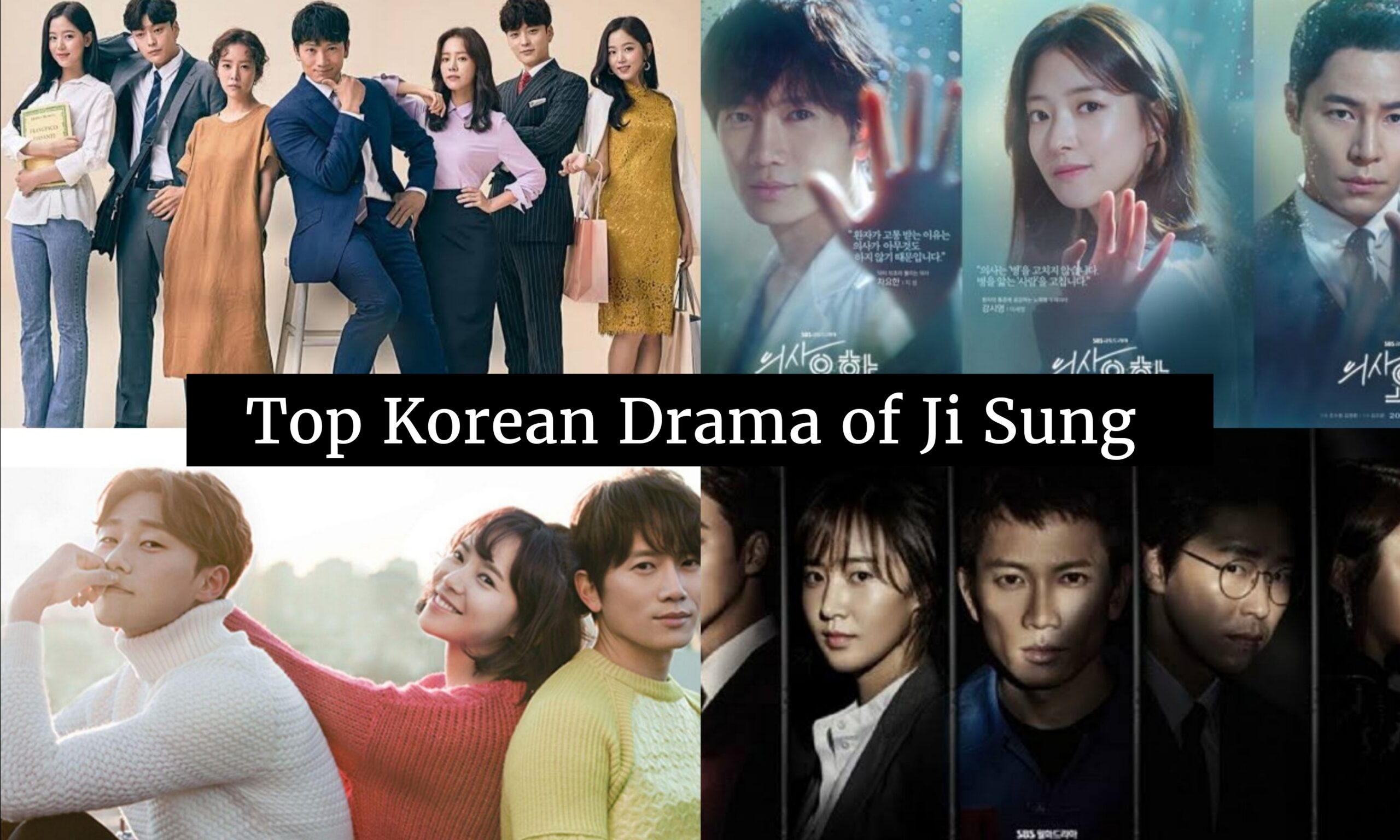 Top Korean Dramas of Ji Sung - Korean Lovey