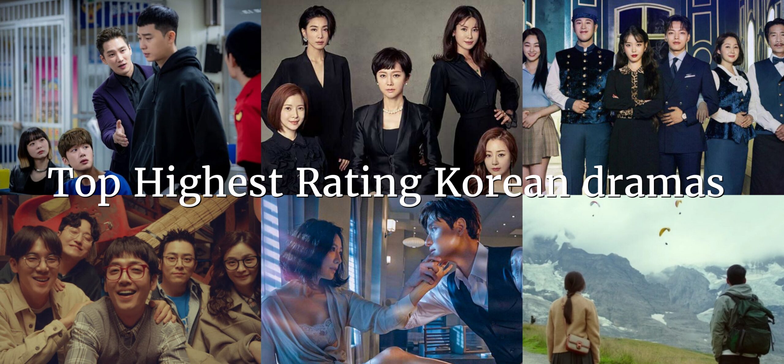 Top Highest Rating Korean Dramas You Should Watch Korean Lovey