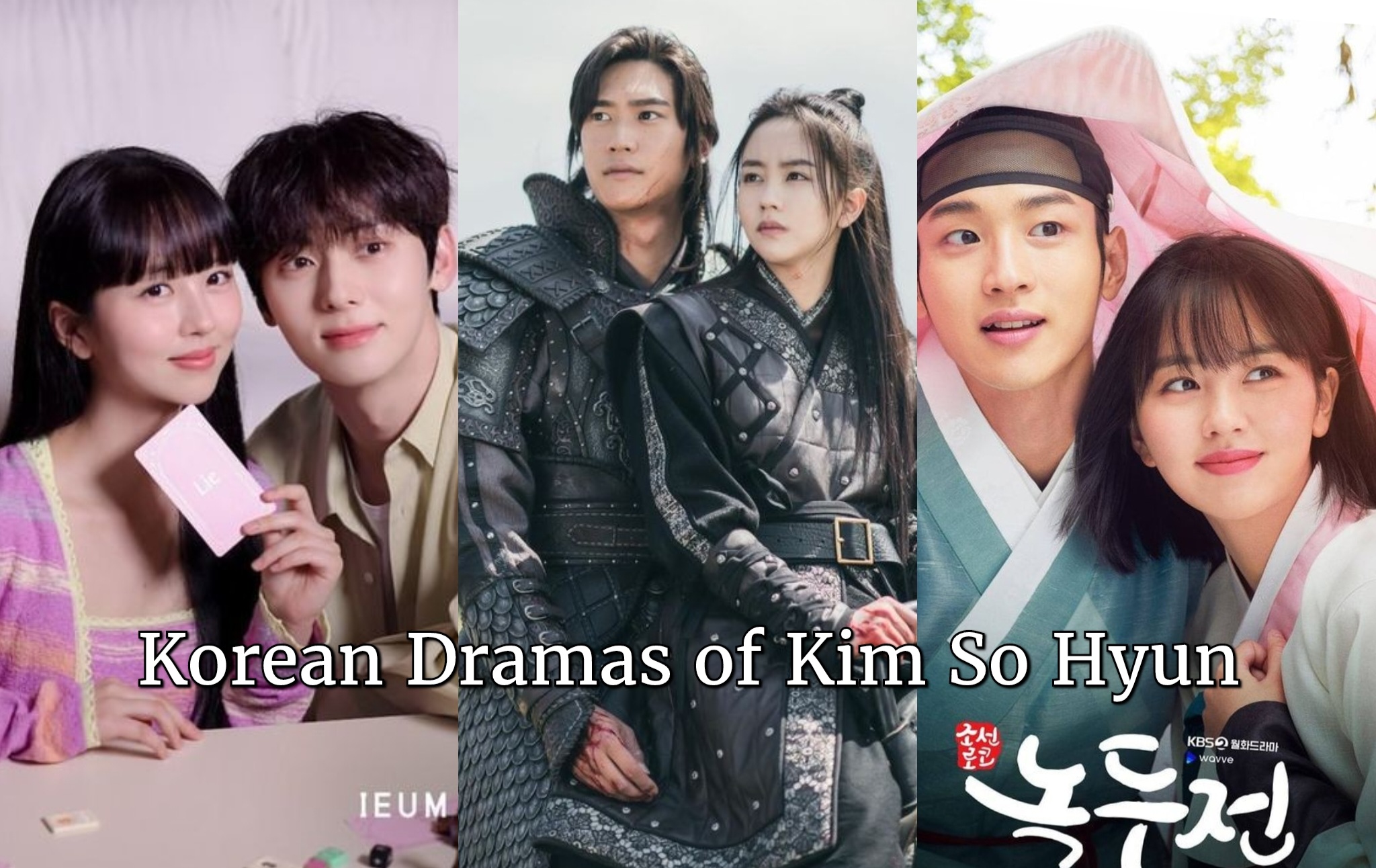 Read more about the article Korean Dramas of Kim So Hyun